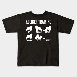 Kooiker Training Kooikerhondje Tricks Kids T-Shirt